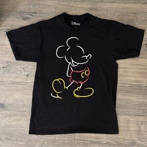 Disney Men’s Mickey Mouse Silhouette T-Shirt